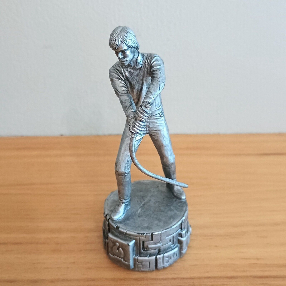 2005 Star Wars Saga Edition Luke Sky Walker Silver Replacement Figure - Picture 1 of 4